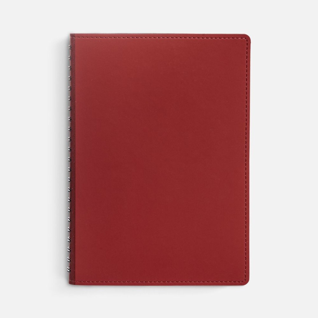 Ежедневник Spring Shall, недатированный, красный