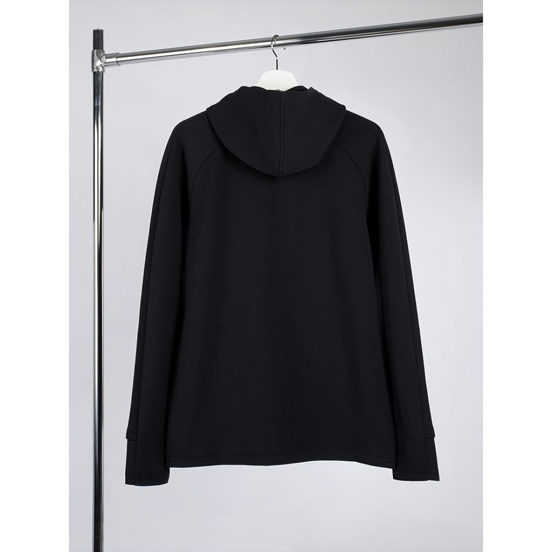 Куртка с капюшоном унисекс Begi, черная