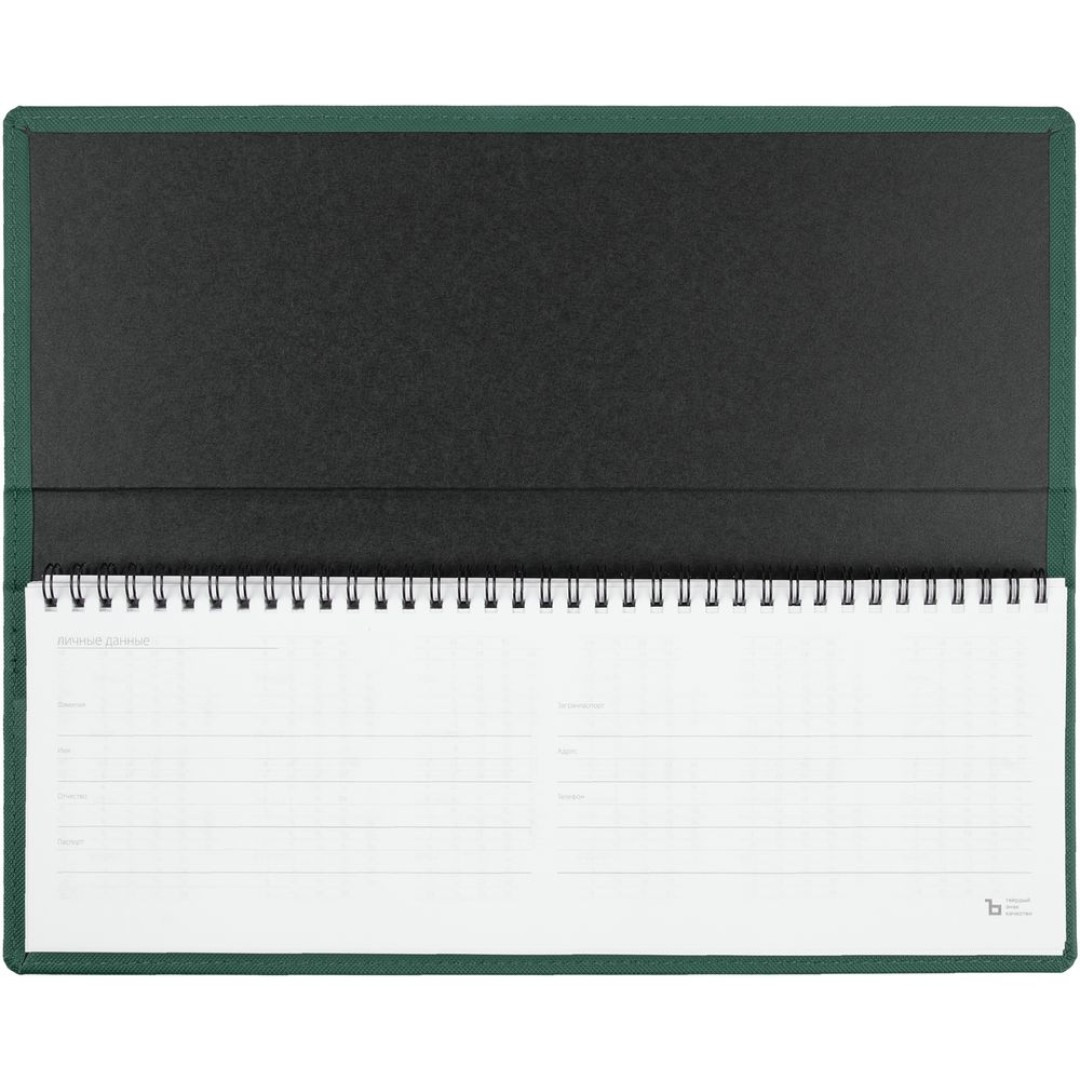 Планинг Grade на заказ, недатированный, зеленый