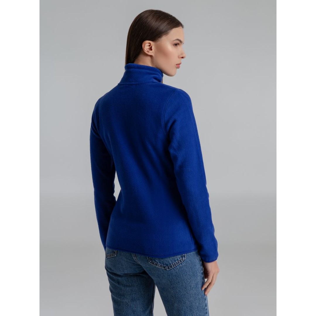 Толстовка флисовая женская Frontflip синяя, XS