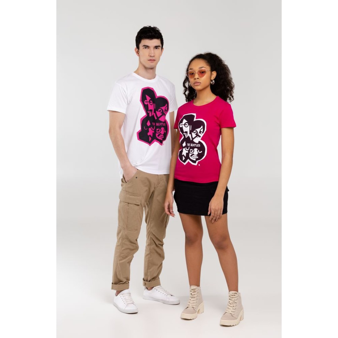 Футболка «Меламед. The Beatles», белая, S