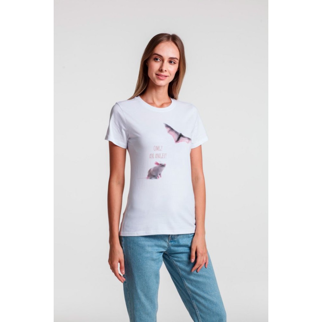 Футболка женская An Аngel, белая, M