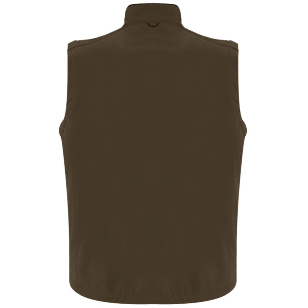 Жилет мужской софтшелл Rallye Men шоколадно-коричневый, 3XL