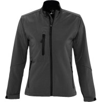 Куртка женская на молнии Roxy 340 темно-серая, L