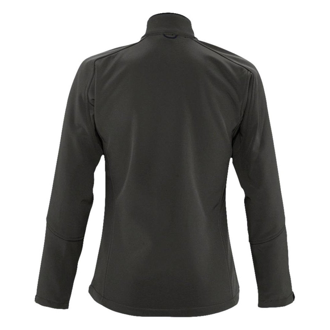 Куртка женская на молнии Roxy 340 темно-серая, XL