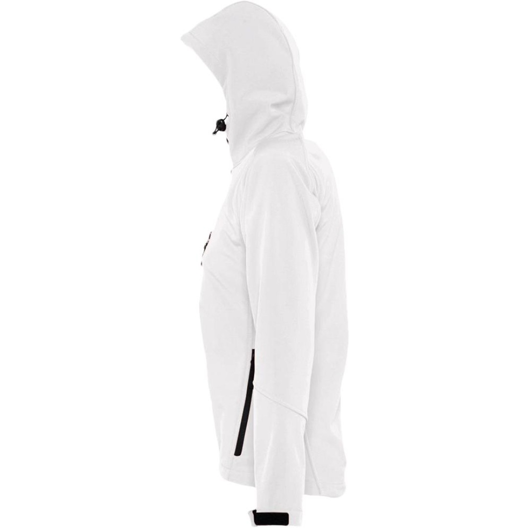 Куртка женская с капюшоном Replay Women 340 белая, XXL