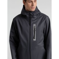 Куртка унисекс Shtorm темно-серая (графит), S