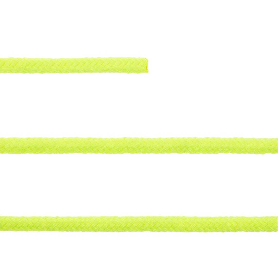 Круглый шнур Lasso L, желтый неон, 130 см