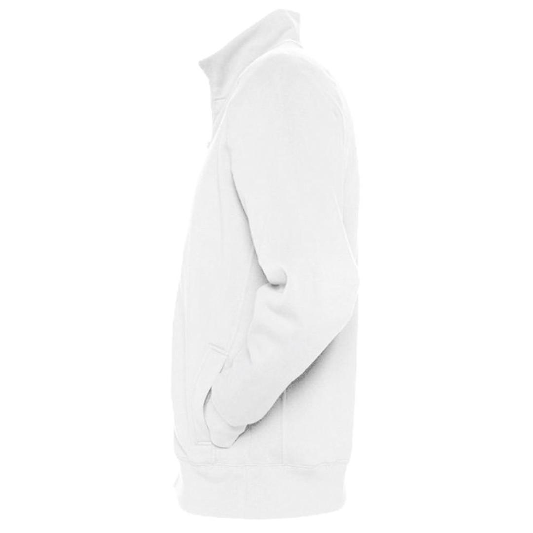 Толстовка мужская на молнии Sundae 280 белая, XXL