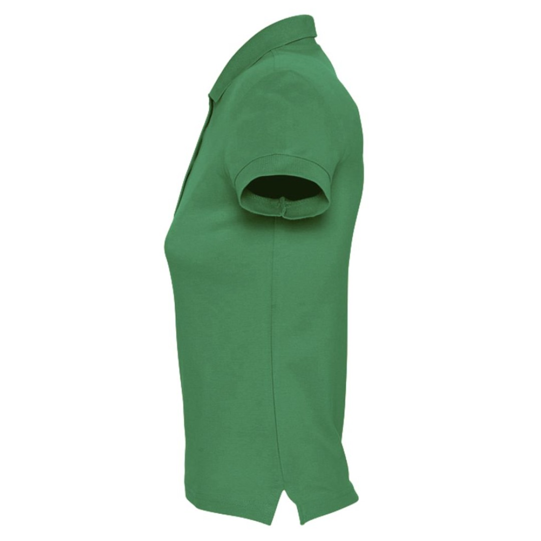 Рубашка поло женская Passion 170 ярко-зеленая, L