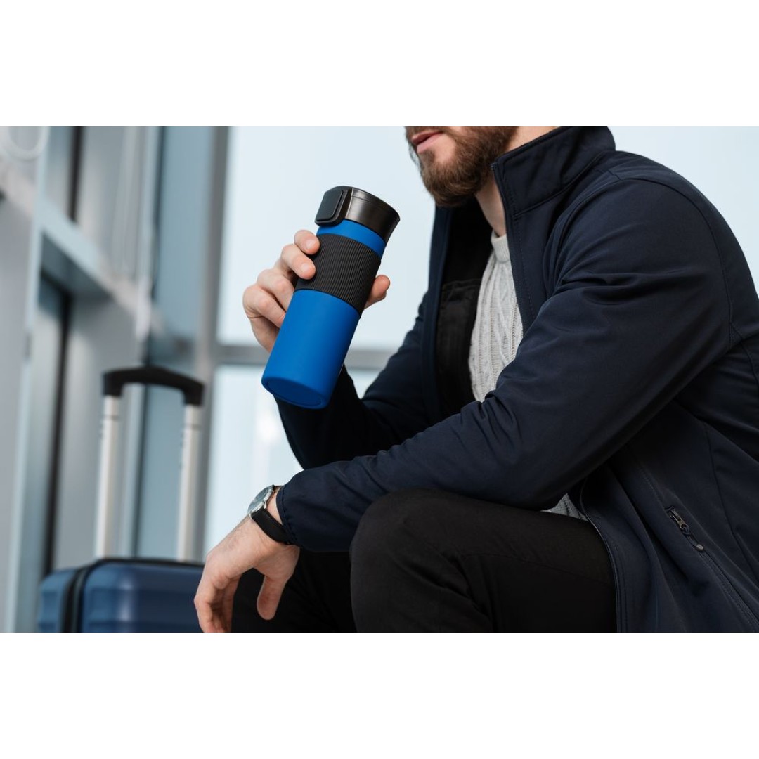 Термостакан Tralee XL, синий