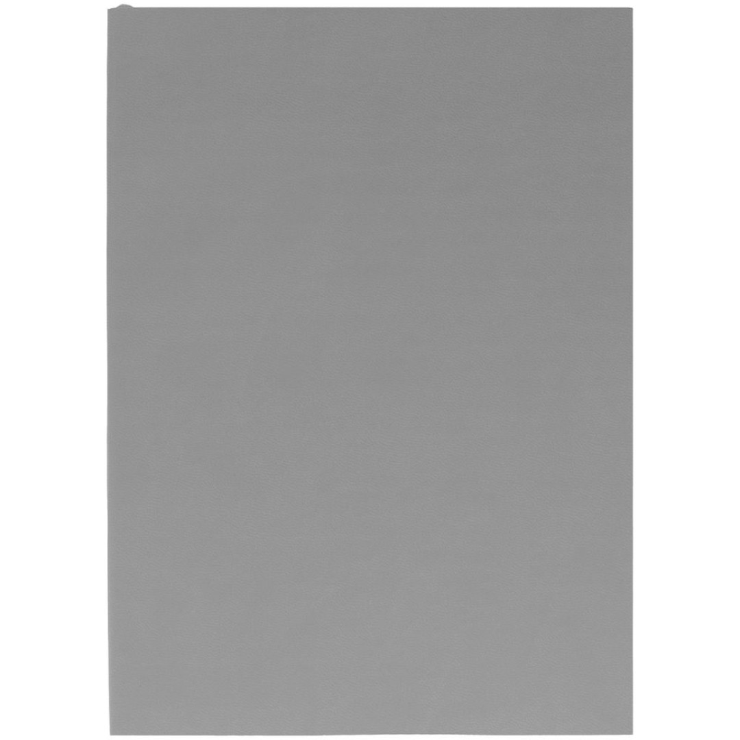 Ежедневник Flat, недатированный, серый