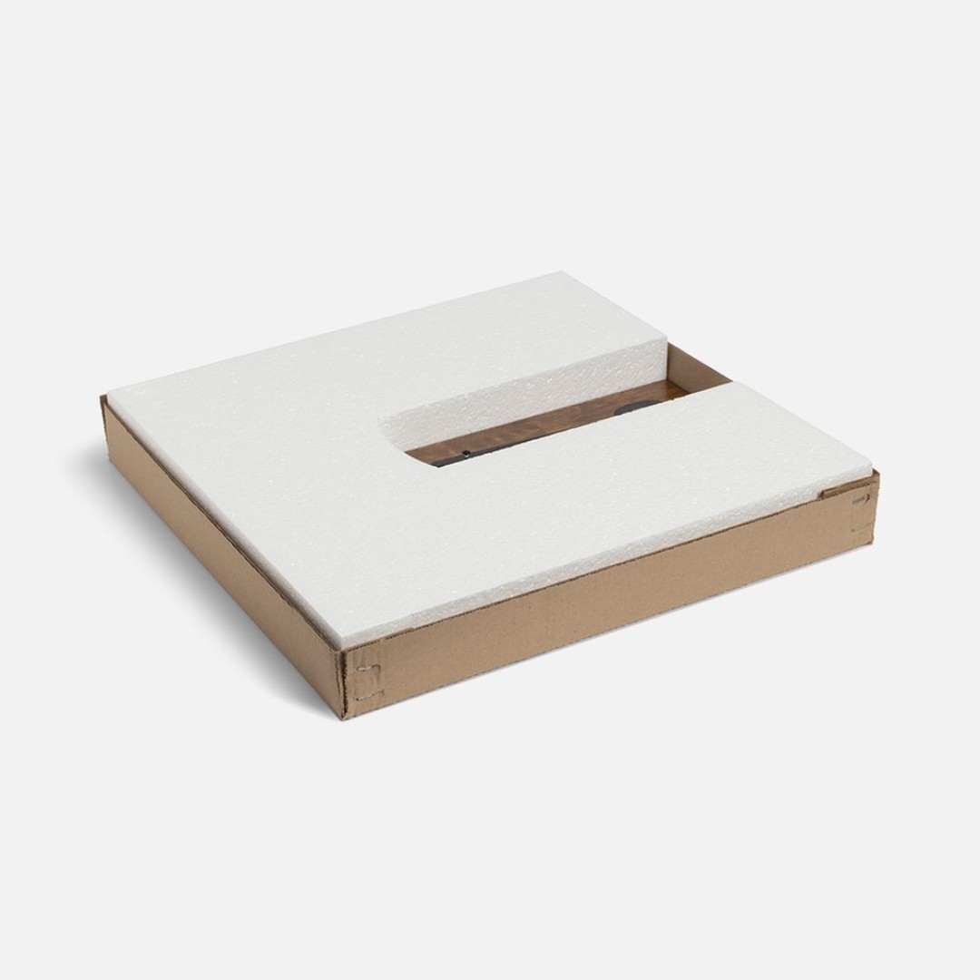 Часы TimeLord, черные с коричневым