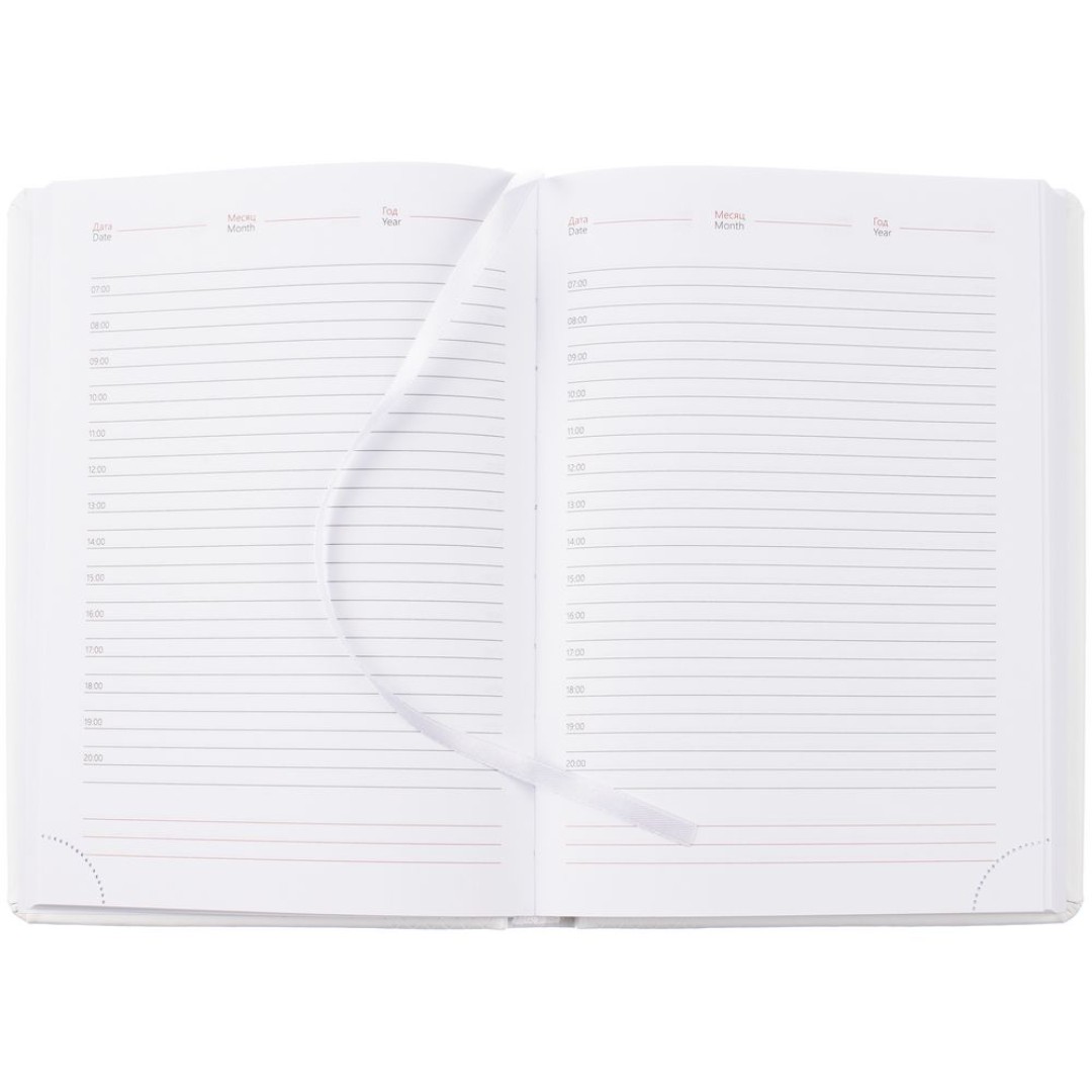 Ежедневник Prizma, недатированный, белый