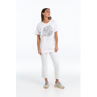 Футболка «Кавалер», белая, S