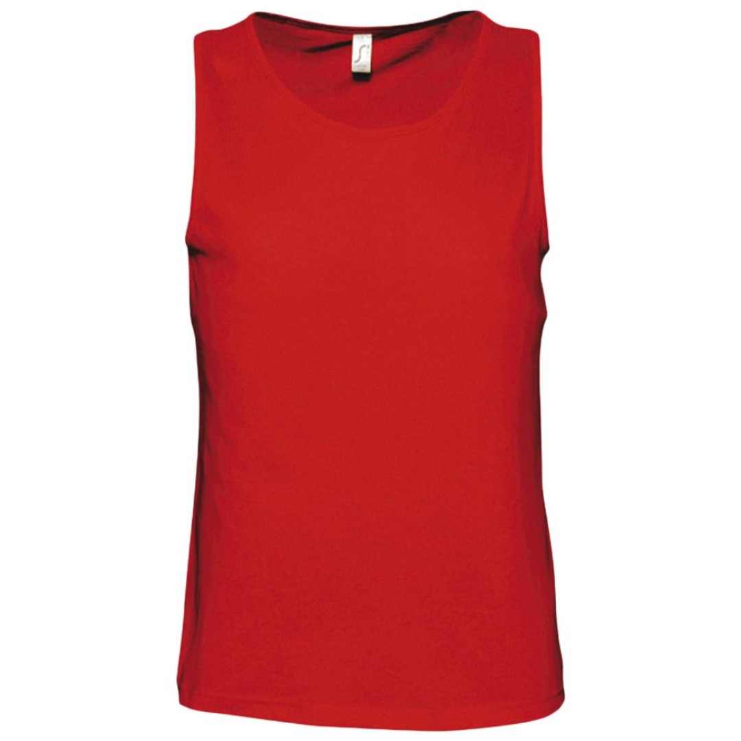 Майка мужская Justin 150, красная, M