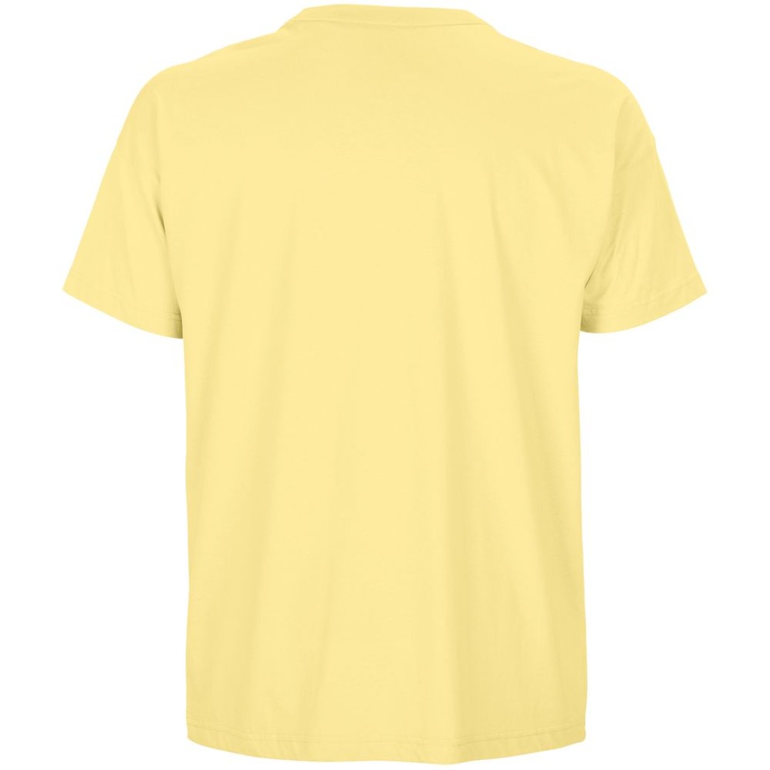 Футболка оверсайз мужская Boxy Men, светло-желтая, размер L