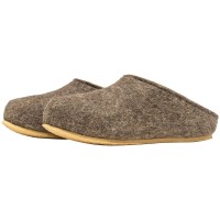 Домашние валенки Step, серо-коричневые (натуральные), размер 35
