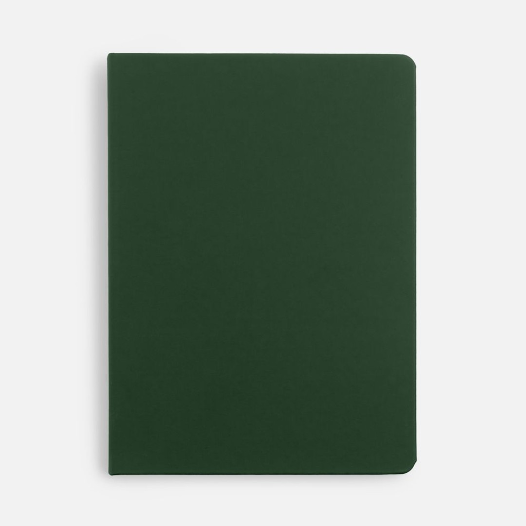 Ежедневник Shall, недатированный, зеленый