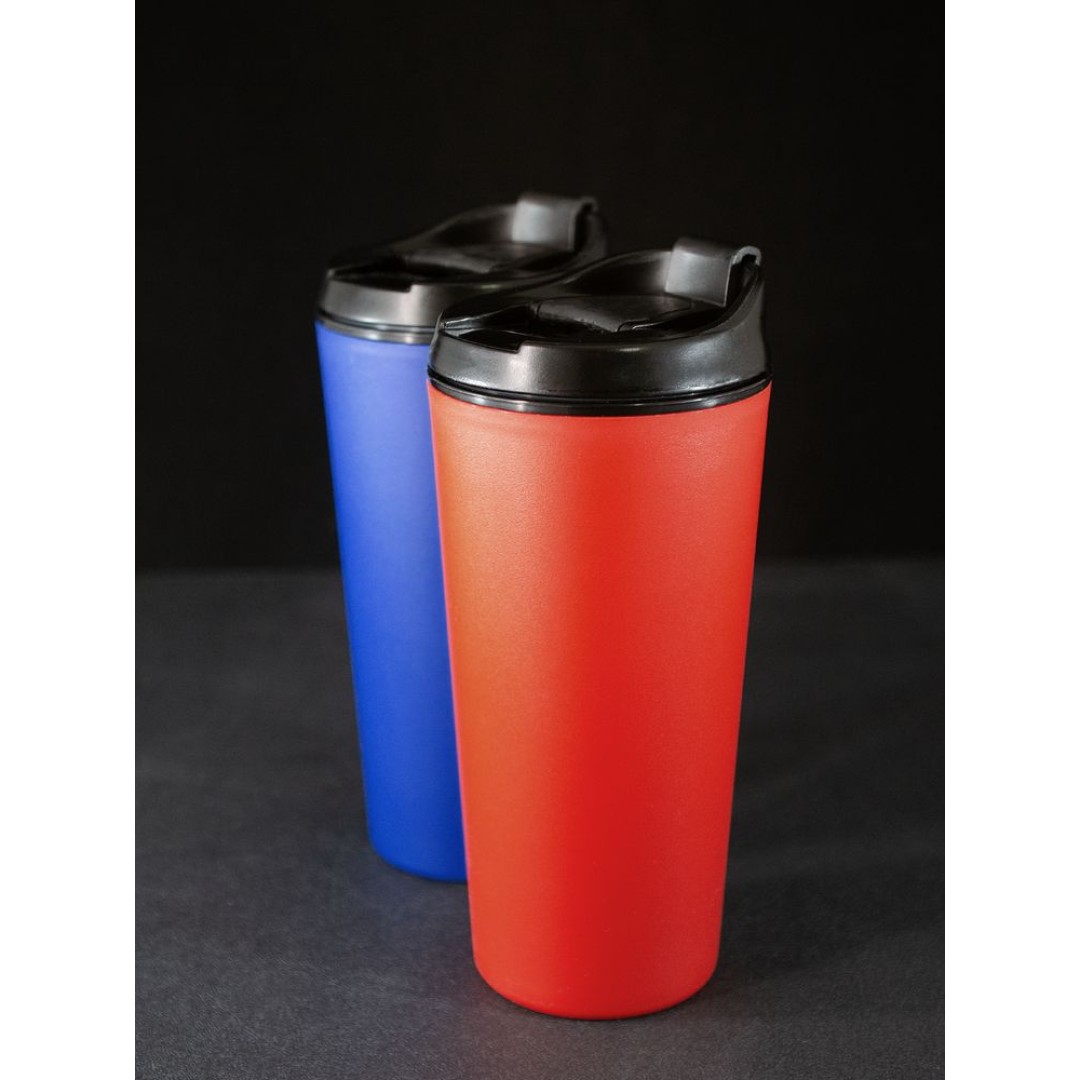 Термостакан Edda, красный