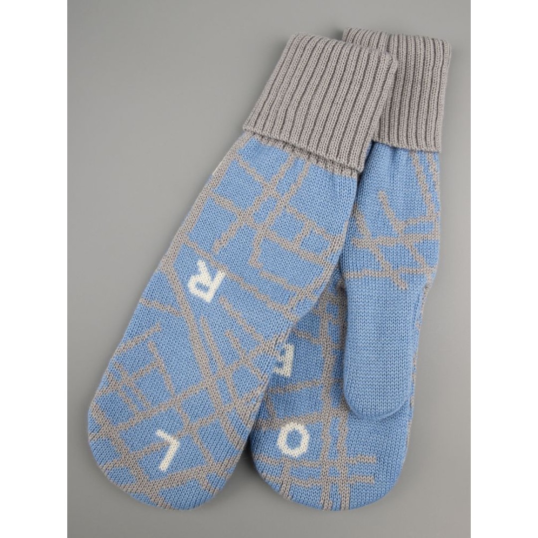 Варежки Joyful на заказ, полушерсть