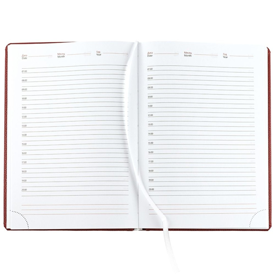 Ежедневник Sagrin, недатированный, красный