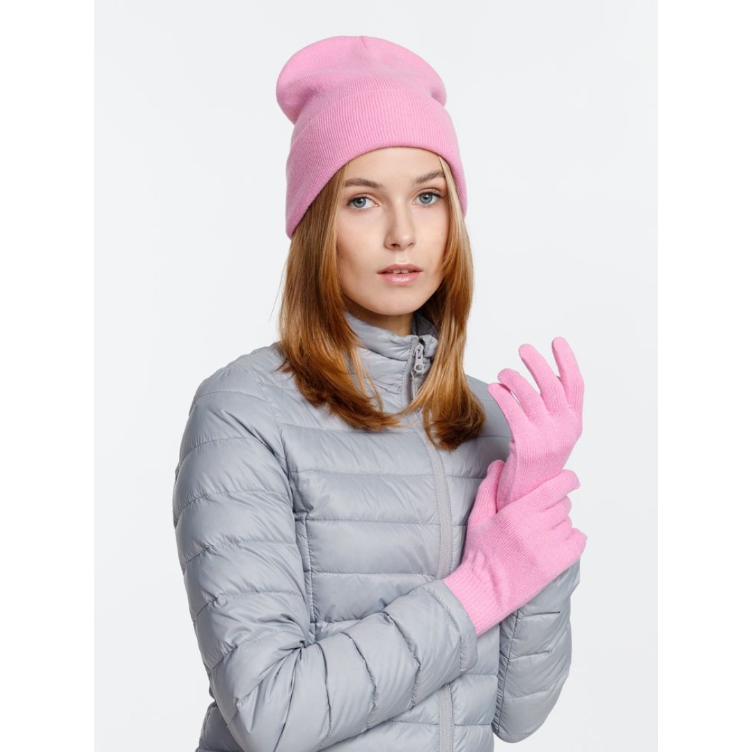 Перчатки Urban Flow, пыльно-розовые, размер S/M