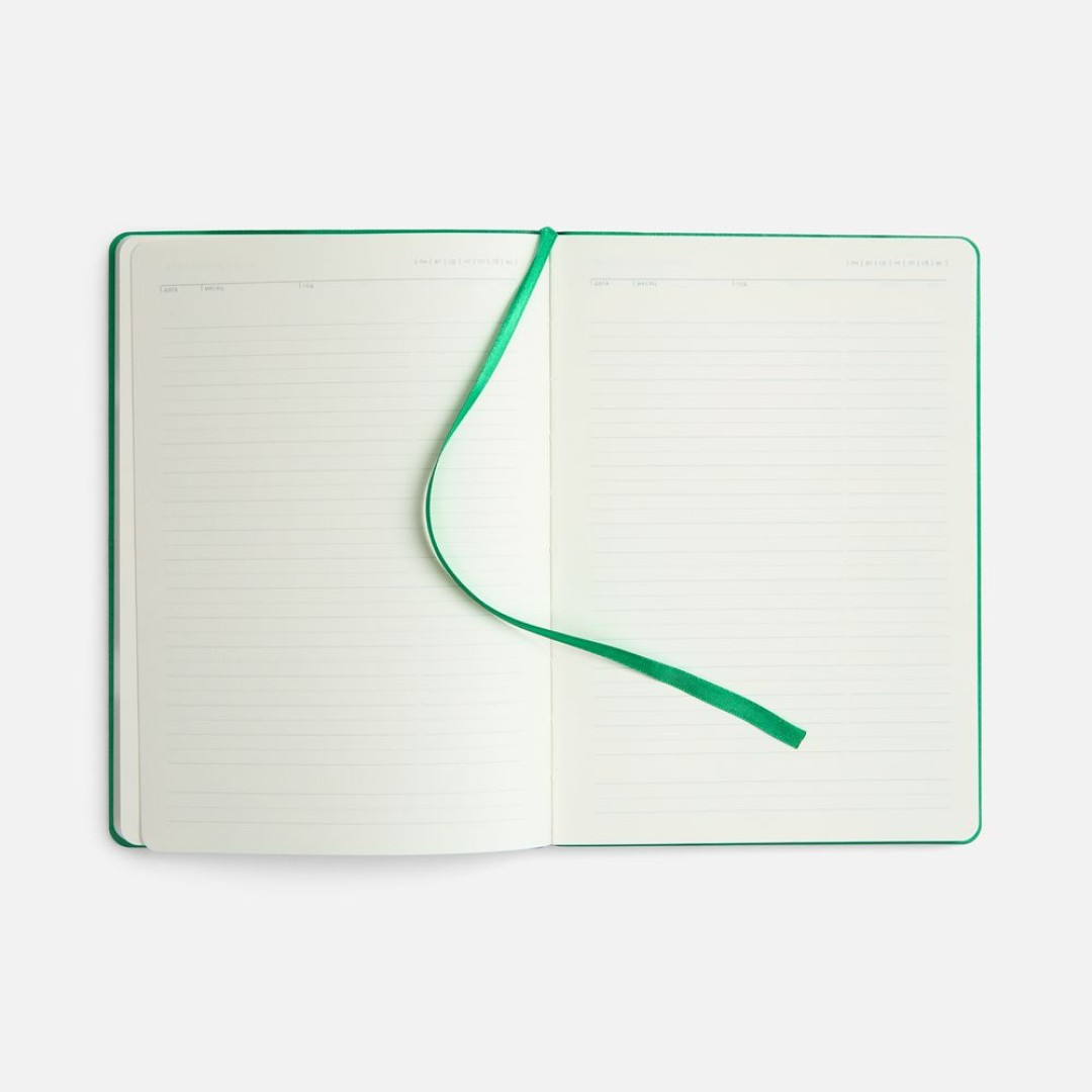 Ежедневник Vale New, недатированный, зеленый