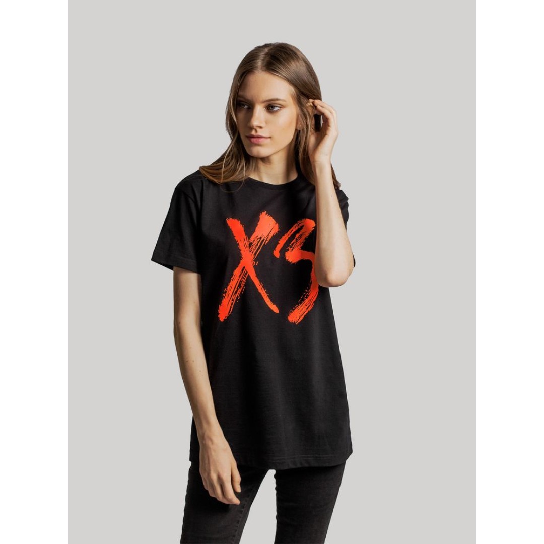 Футболка «ХЗ», черная, M