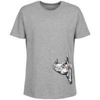 Футболка мужская NosoRock, серый меланж, S