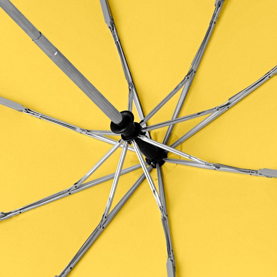Зонт складной AOC, желтый