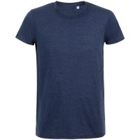 Футболка мужская приталенная Regent Fit синий меланж, XS