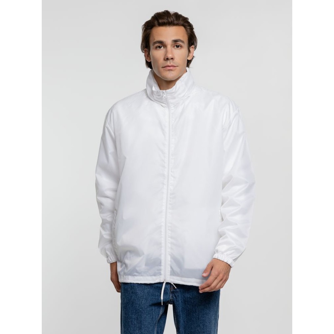 Ветровка унисекс Shift белая, XXL