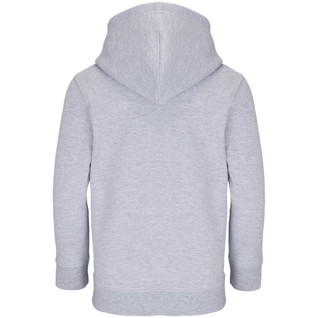 Худи детское Condor Kids, серый меланж, на рост 142-152