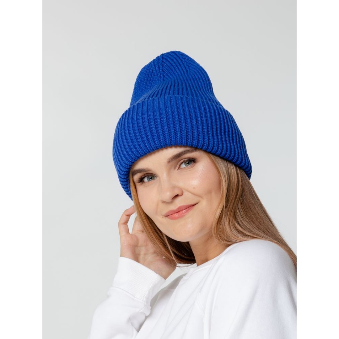 Шапка Flette, синяя