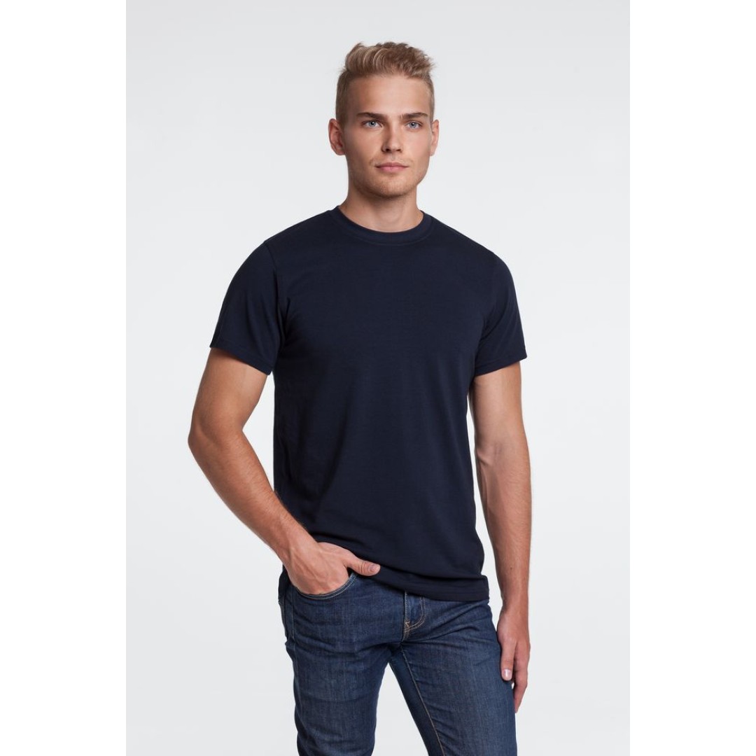 Футболка мужская T-bolka Stretch, красная (алая), S