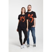 Футболка «ХЗ», черная, S