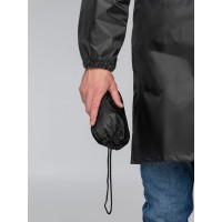 Дождевик «Дерзость и расчет», черный, S