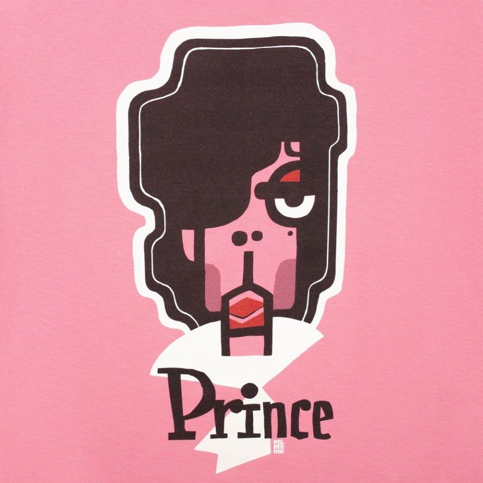 Футболка женская «Меламед. Prince», розовая, S