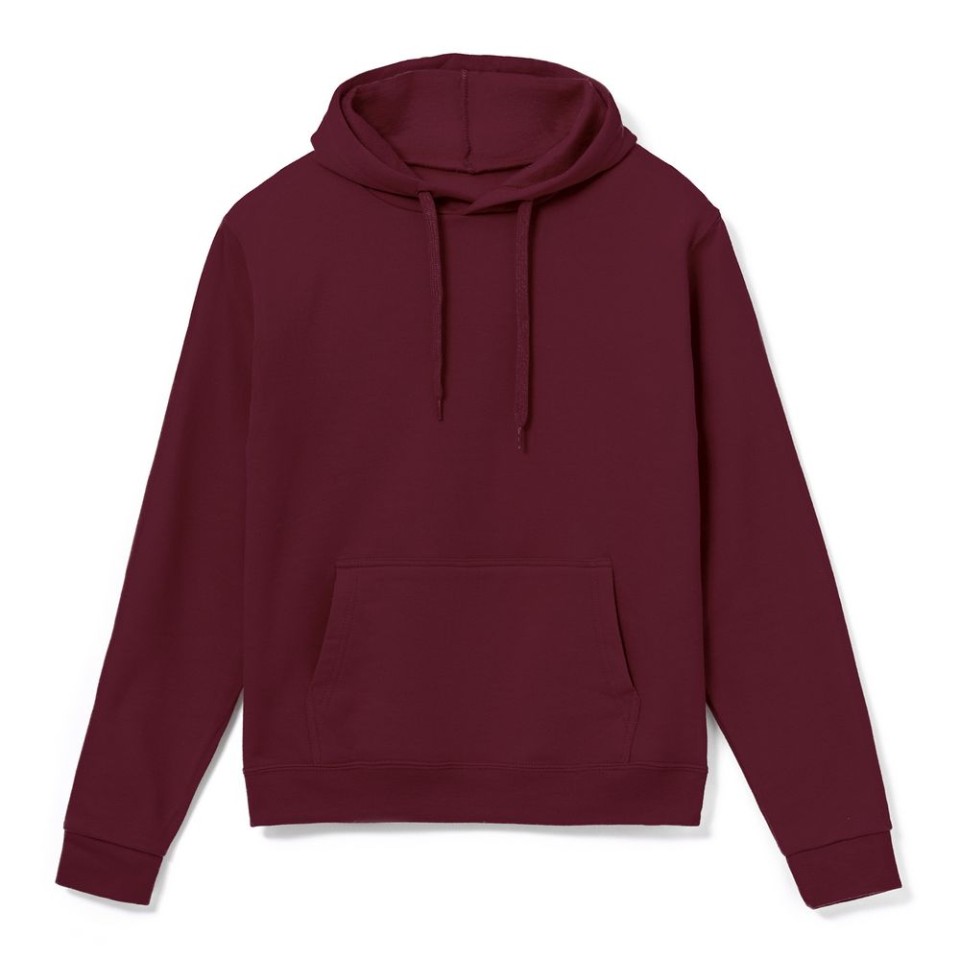 Толстовка с капюшоном Snake II бордовая, 3XL