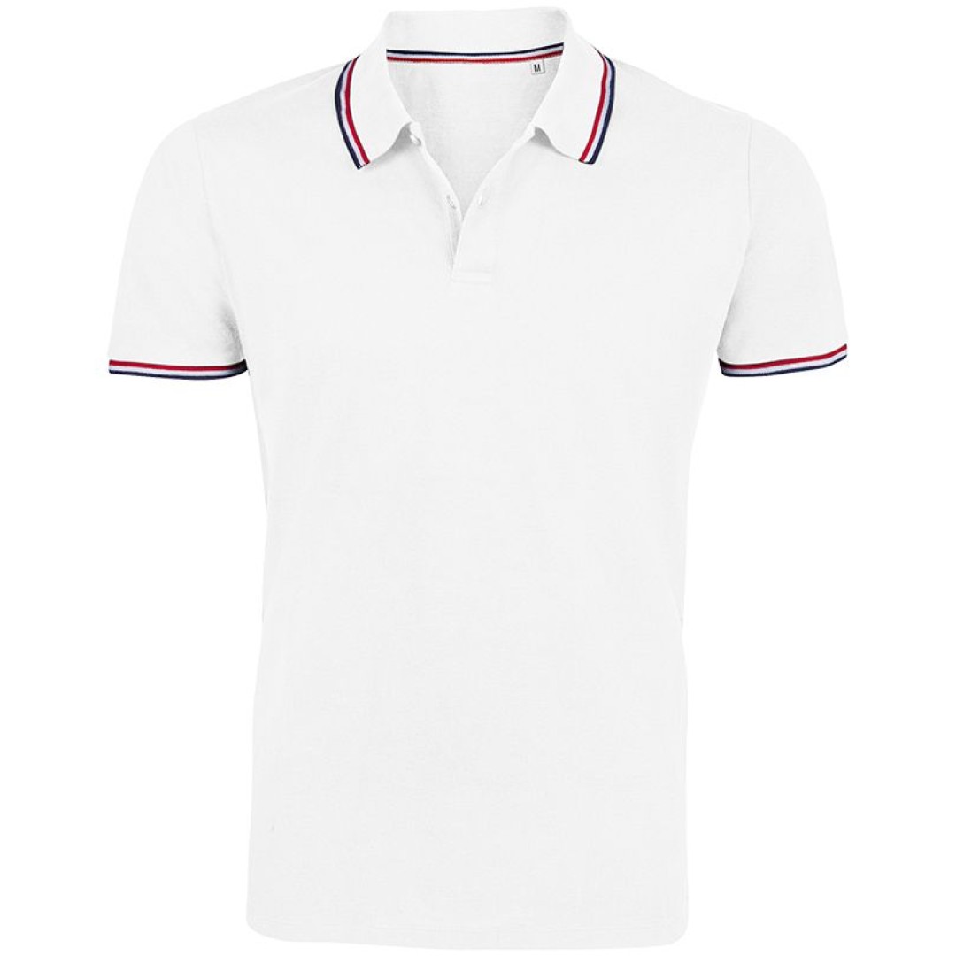 Рубашка поло мужская Prestige Men белая, XL