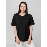 Футболка унисекс оверсайз Street Vibes, черная, размер XS/S