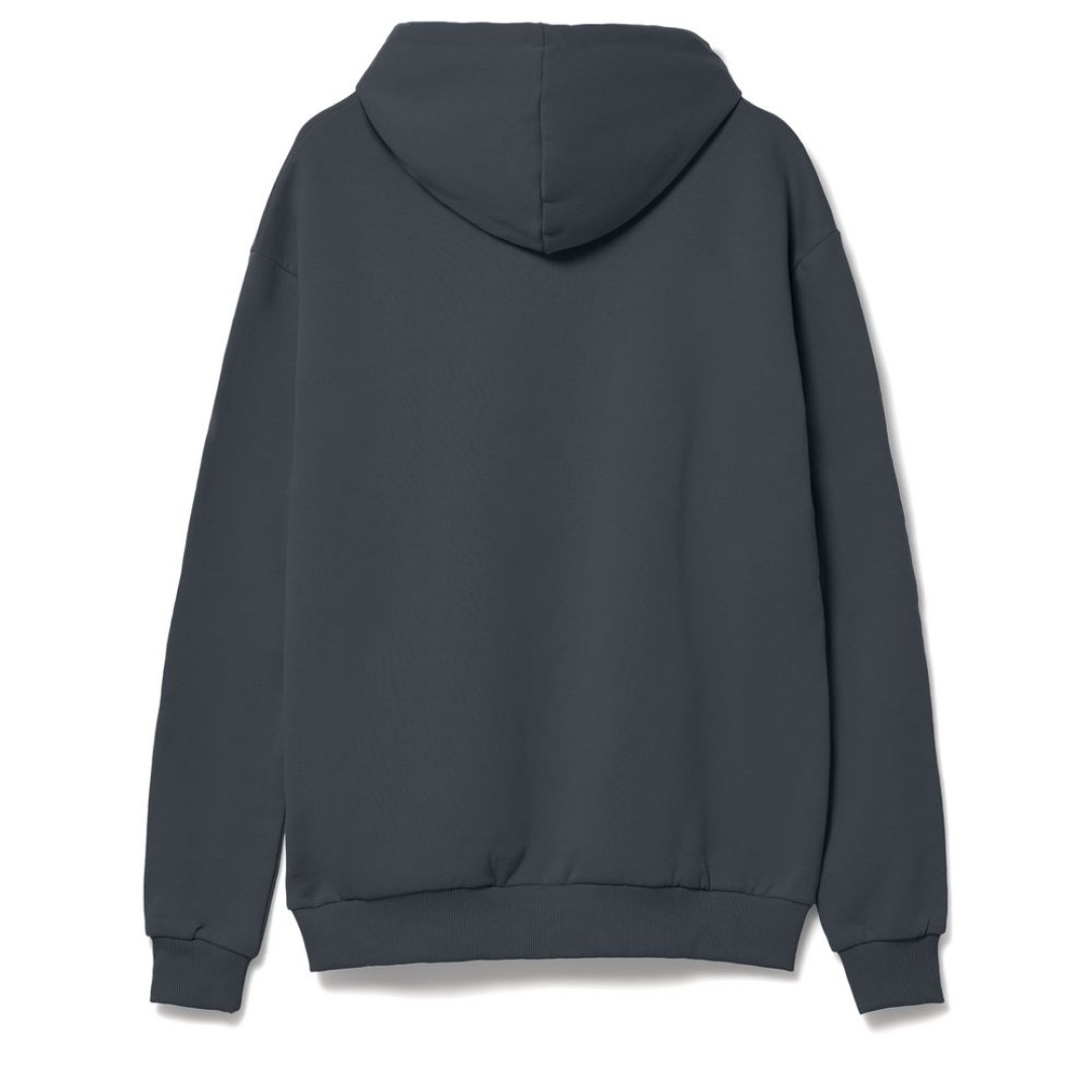 Худи Kirenga Heavy 2.0, темно-серое (графит), размер XS