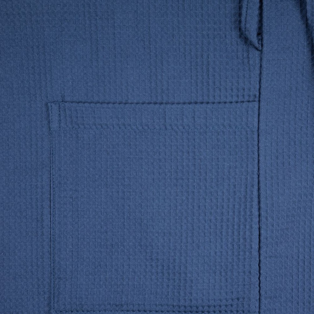 Халат вафельный Kimono, темно-синий, размер M/L