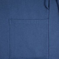 Халат вафельный Kimono, темно-синий, размер M/L
