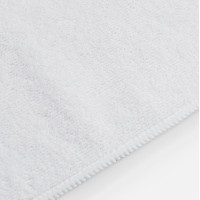 Двустороннее махровое полотенце Nice Print для сублимации, большое, белое