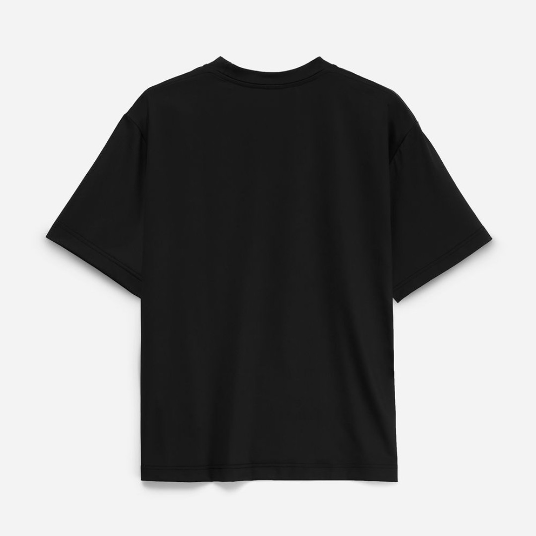 Футболка из бифлекса Morfiss, черная, размер XS/S