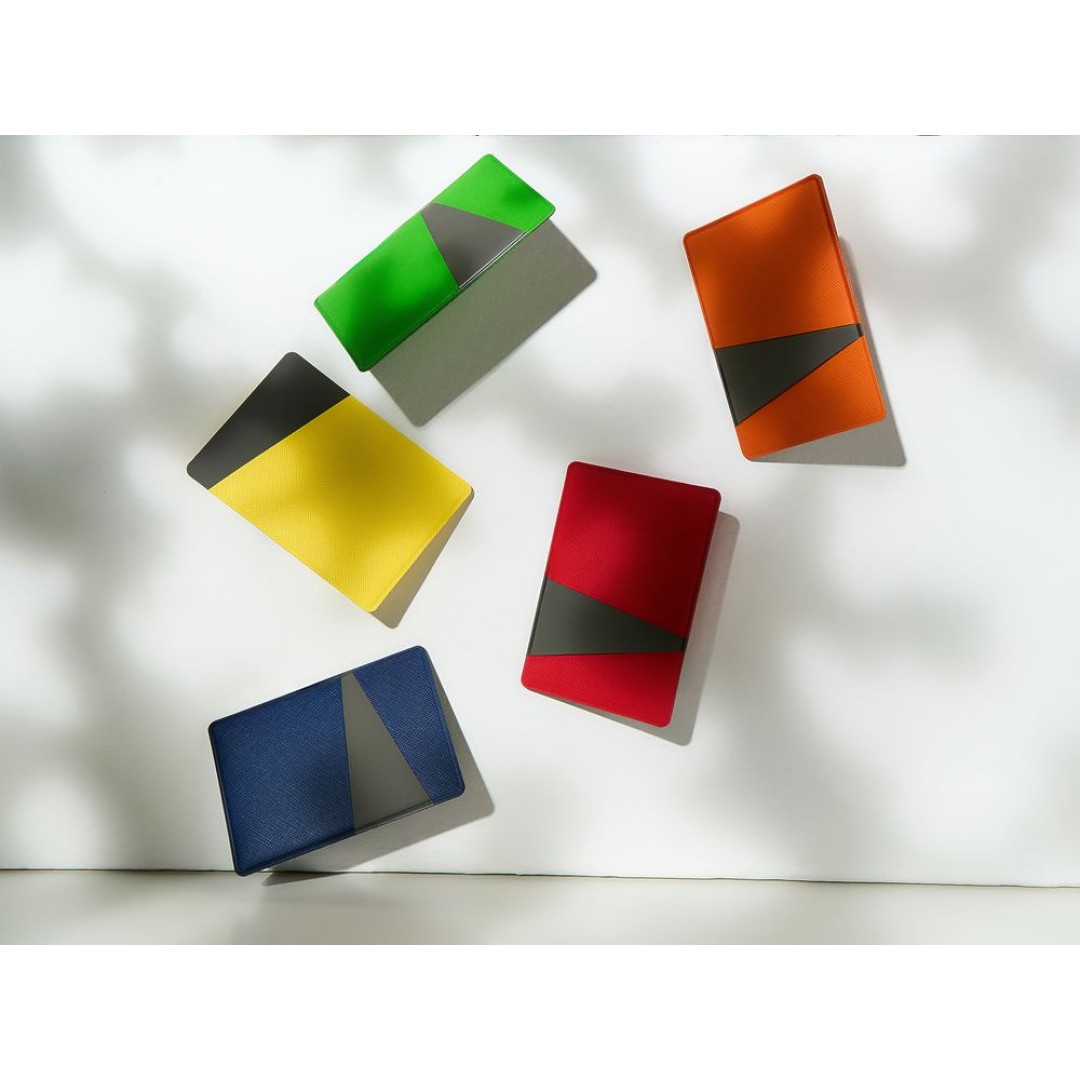 Картхолдер Dual, серо-зеленый