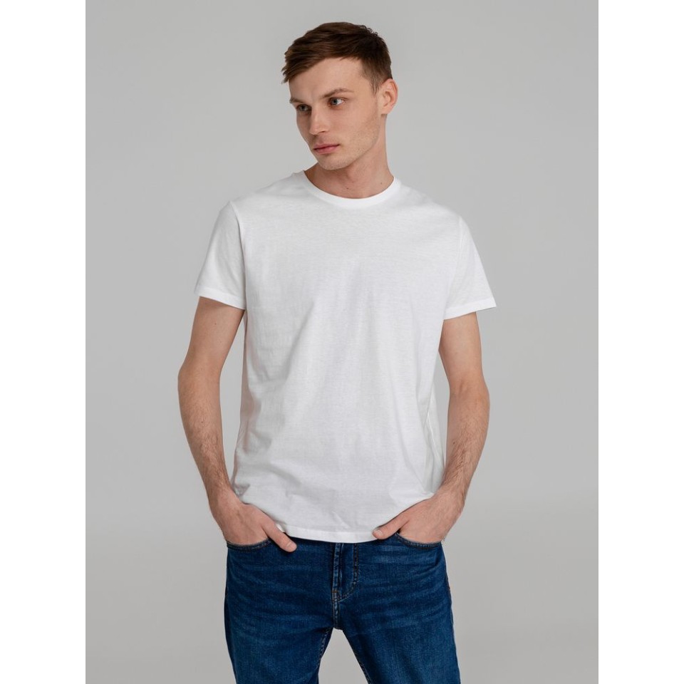 Футболка мужская приталенная Regent Fit 150 белая, XXL