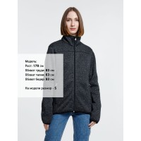 Куртка унисекс Gotland, черная, размер S